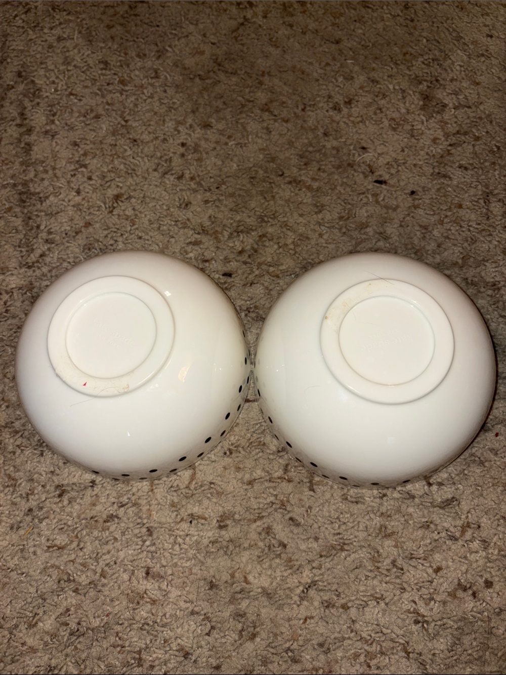 Kate Spade Polka Dot Salad Bowls - Picture 3 of 3